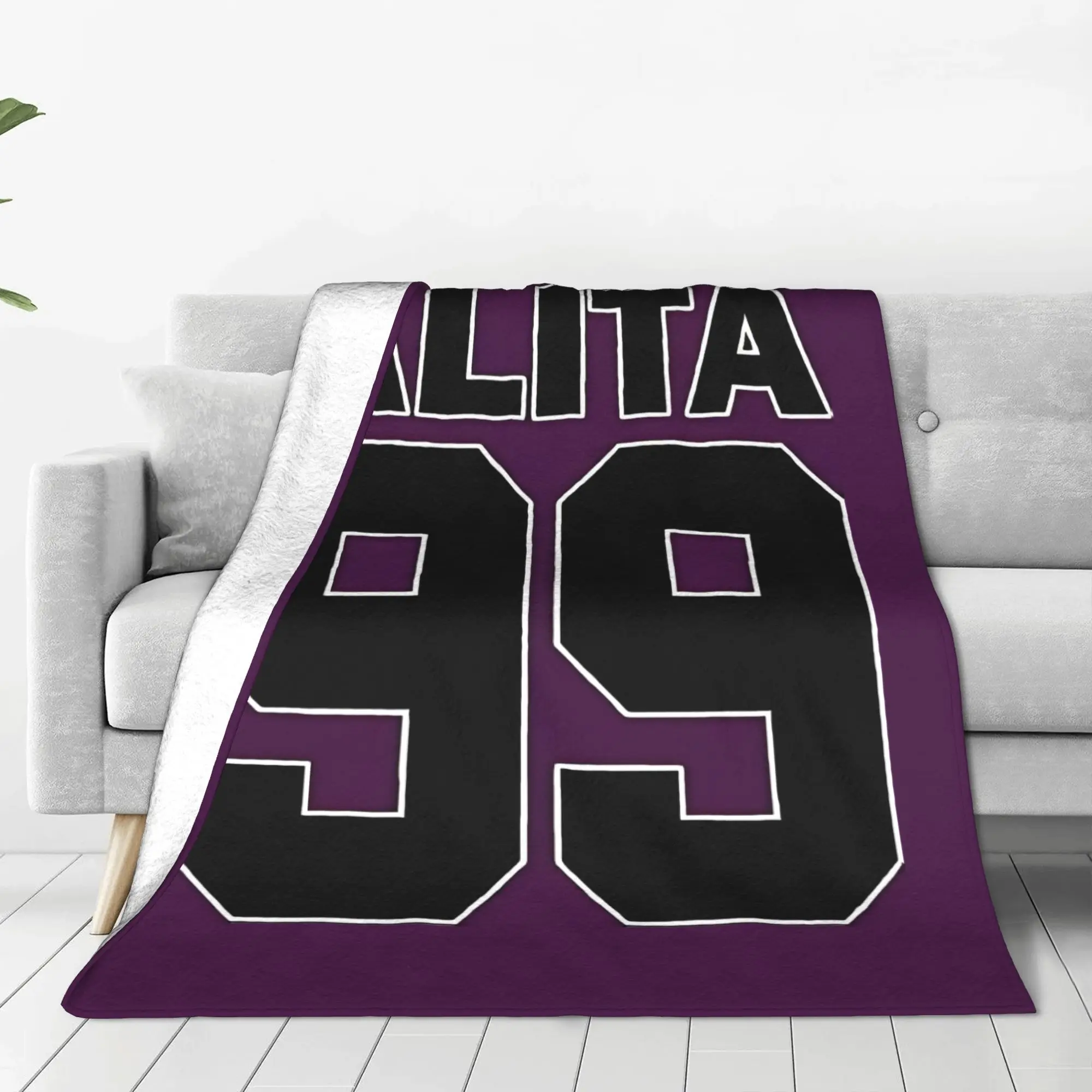 1PC Home Cute Room Decor 99 Blanket Throw Blanket Battle Angel Alita Novelty Warm Blanket All Season