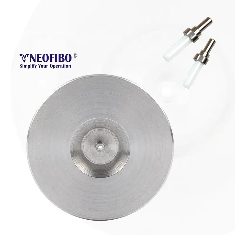 Neofibo HD-2.50MM 2.5mm ceramic ferrule 125mm plastic  disc for angle polisher fiber optic polishing fixture