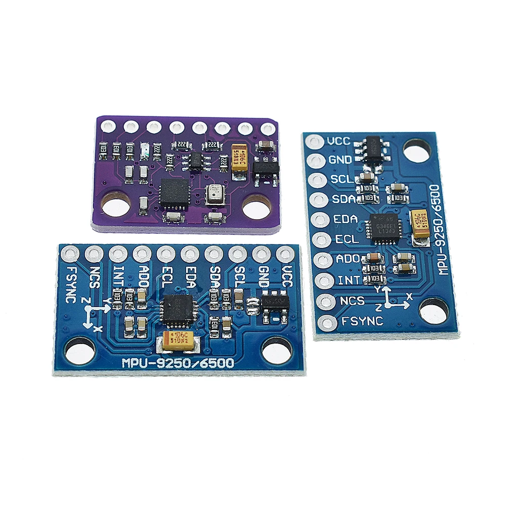 SPI/IIC GY-9250 BMP280 GY-91 MPU6500  6-Axis 9-Axis 10DOF Attitude Gyro+Accelerator+Magnetometer Sensor Module