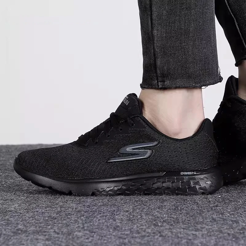 Buty damskie Skechers letnie nowe, oddychające, lekkie buty do biegania z siateczki