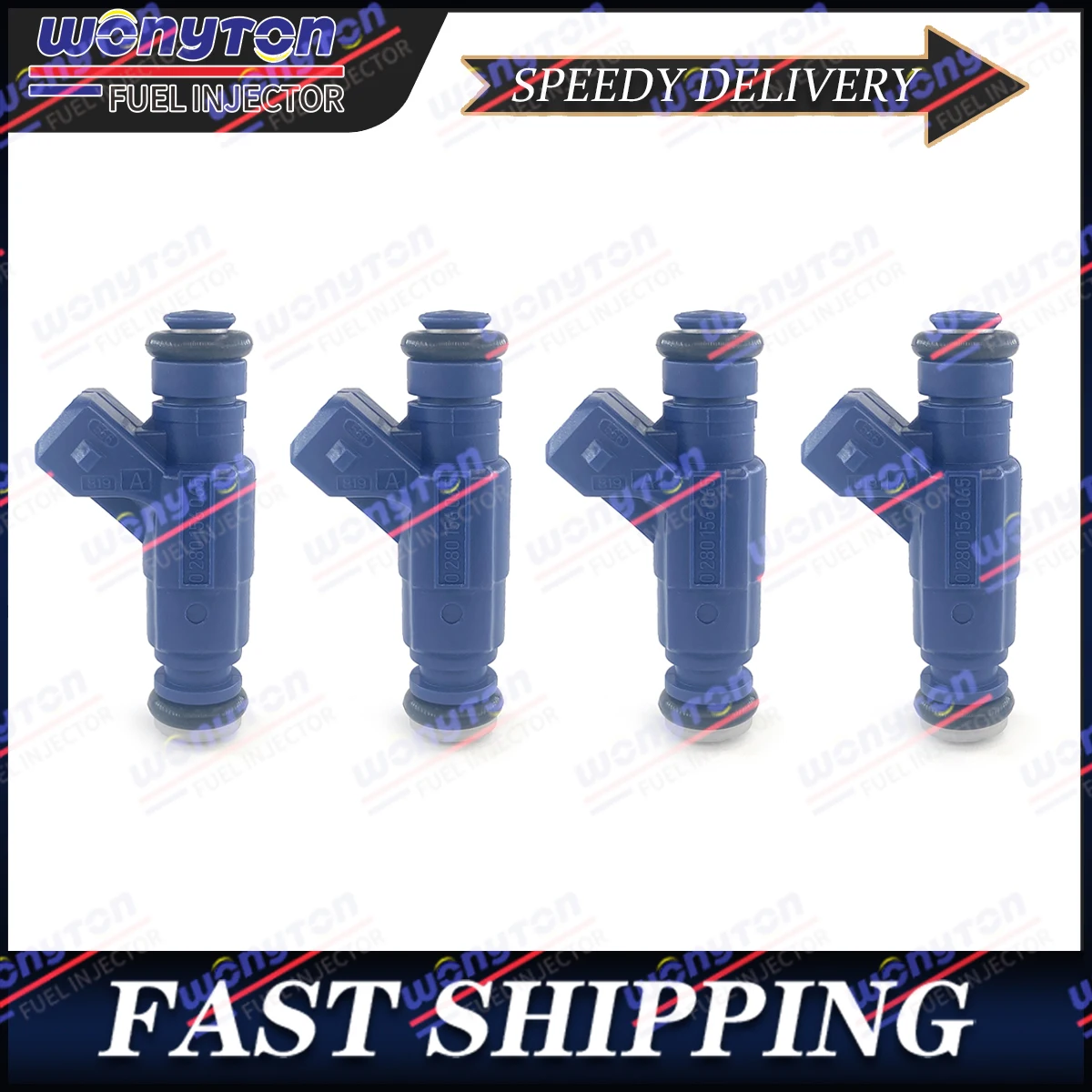 

4PCS Fuel Injectors 0280156065 For Audi A4 Quattro For Passat 1.8L 06B133551M 340cc 852-12185 0280156065 Car Parts