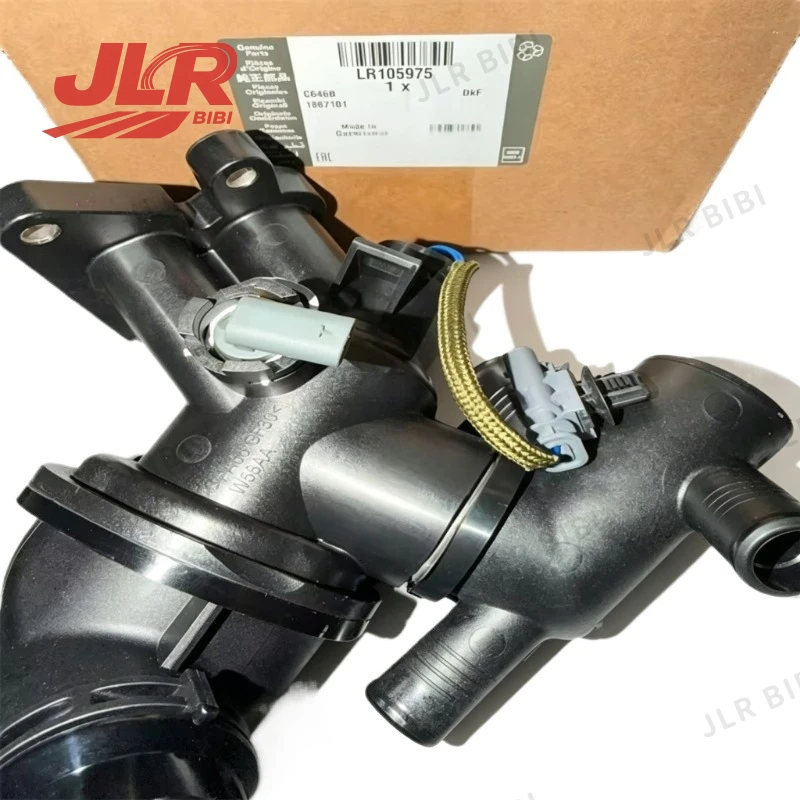 LR105975 JDE40346 LR073694 Coolant Thermostat Fit For Range Rover Evoque Discovery Sport Jaguar E-Pace 2.0L Diesel
