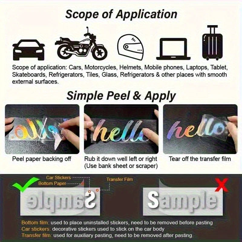 4개/세트 만화 게 모양 '쓰레기를 거부하세요' 데칼 - 노트북, 자동차, 휴대폰용 방수 생생한 스티커 - 유머러스한 스타일 개인화