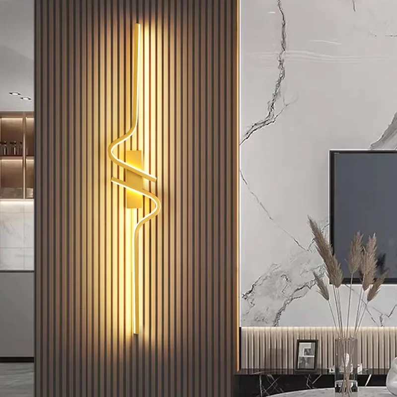 

Nice Modern Led Wall Lamp Minimalist Bedroom Bedside Wall Sconce Led Lights For Living Room TV Sofa Home Decor Background Wall L