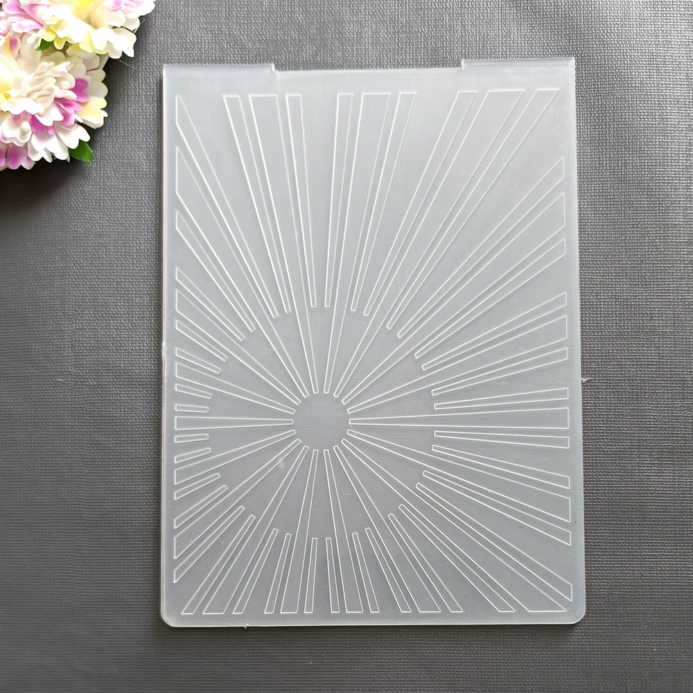 NEW Classical Embossing Folder Transparent Embossing Plastic Plates Design For DIY Paper Cutting Dies Scrapbooking Figure