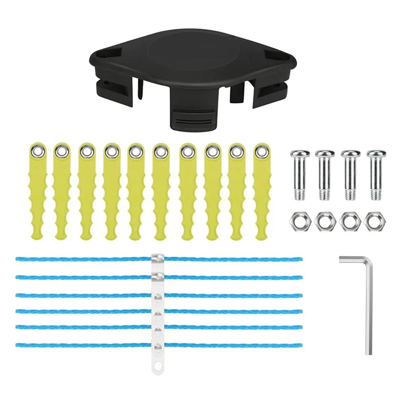 

ABWZ-Weed Eater Bladed Head Spool Line For Ryobi 18V, 24V, And 40V String Trimmers, Fits For RY40210, RY40210A, ACFHRL2