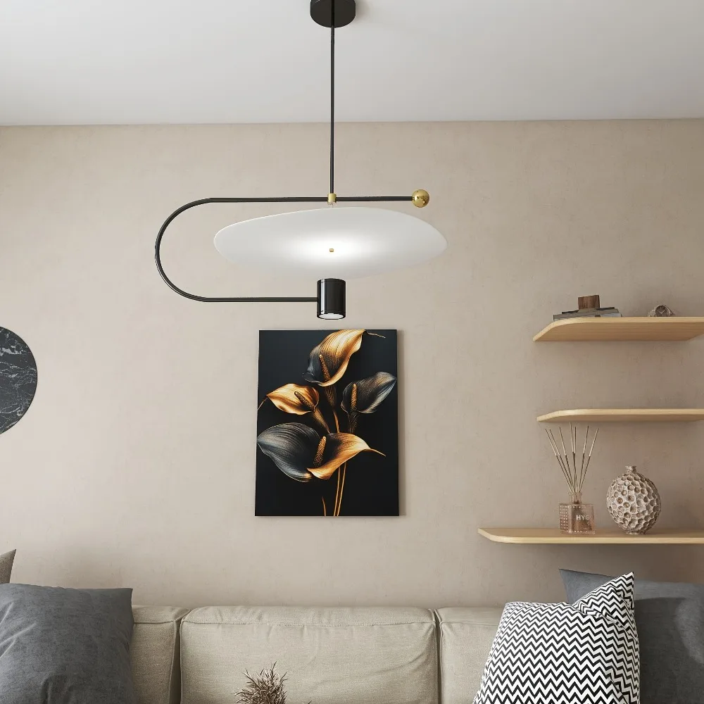

Surrealistic illustrations, black paint, metallic paint material,1.5 inch thick pine solid wood frame, interior trim