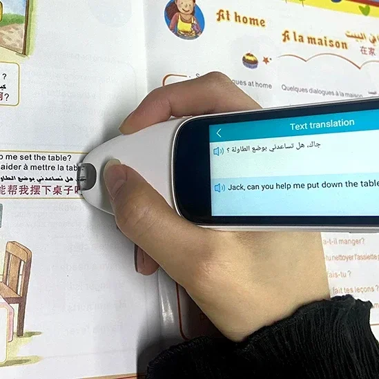 

Smart Translator Classic white Support 112 Languages Smart Instant Language Voice Translator