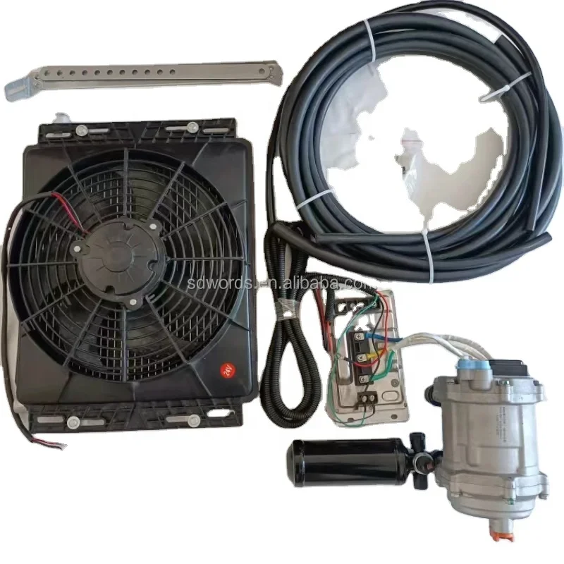 

Universal 12V air Conditioner Electric Compressor Under Dash Car Universal air Conditioning for Vehicle