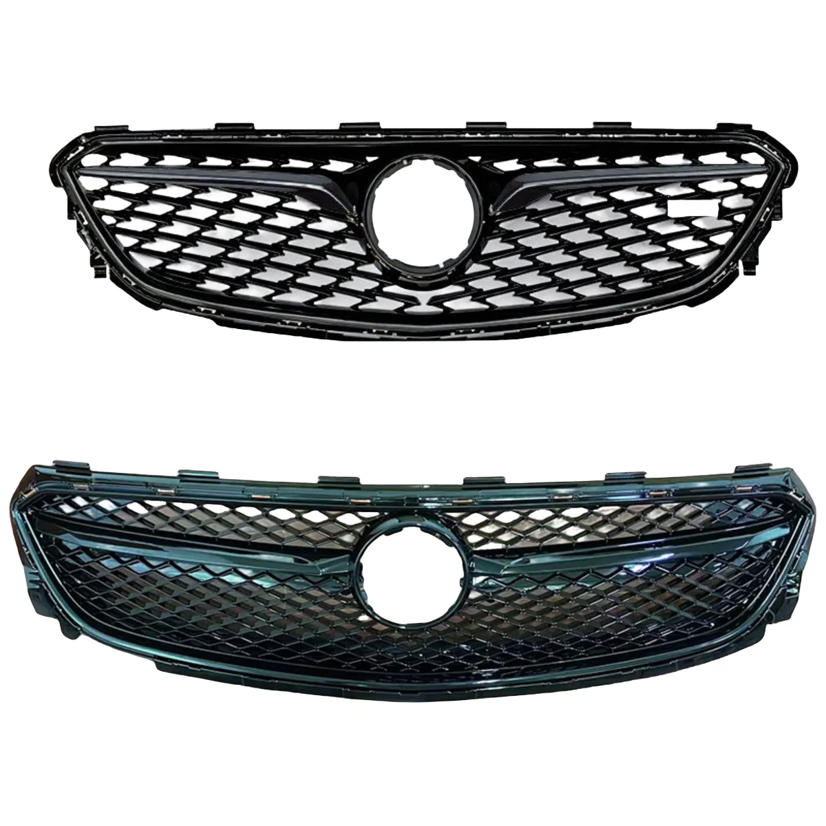 Glänzend Schwarzer Auto-Kühlergrill für Buick Regal Opel Insignia GS 17-23 Modifizierte Maske Netz Kühlergrill Auto-Zubehör