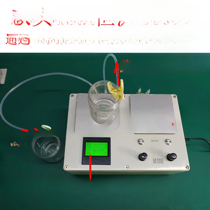 Control electronic weighing constant flow peristaltic pump cement additive constant extraction mixing