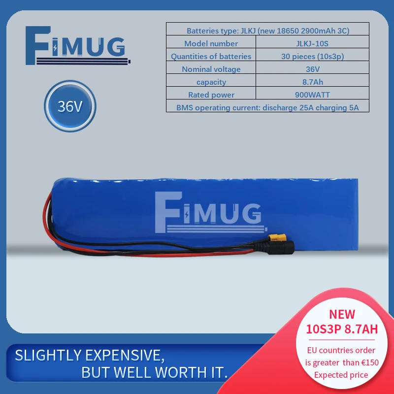 36 فولت 8.7Ah 10S3P 36 فولت سكوتر كهربائي بطارية 18650 ليثيوم M365 سكوتر كهربائي 36 فولت بطارية سكوتر #2