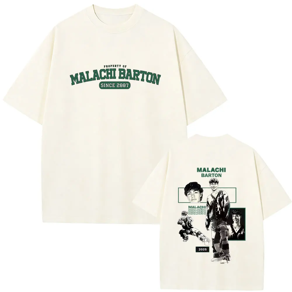 

Malachi Barton Graphic T-shirt Fans Gift Men Women Clothing Casual Vintage Oversized T Shirt Man Pure Cotton T-Shirts Streetwear