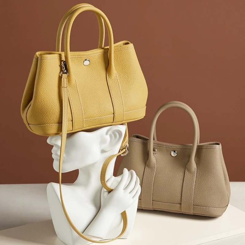 2025 خريف شتاء 100% الطبقة الأولى جلد البقر حقيبة كروسبودي حقيبة كتف متعددة الاستخدامات المحمولة موضة فاخرة مصمم حقيبة نسائية