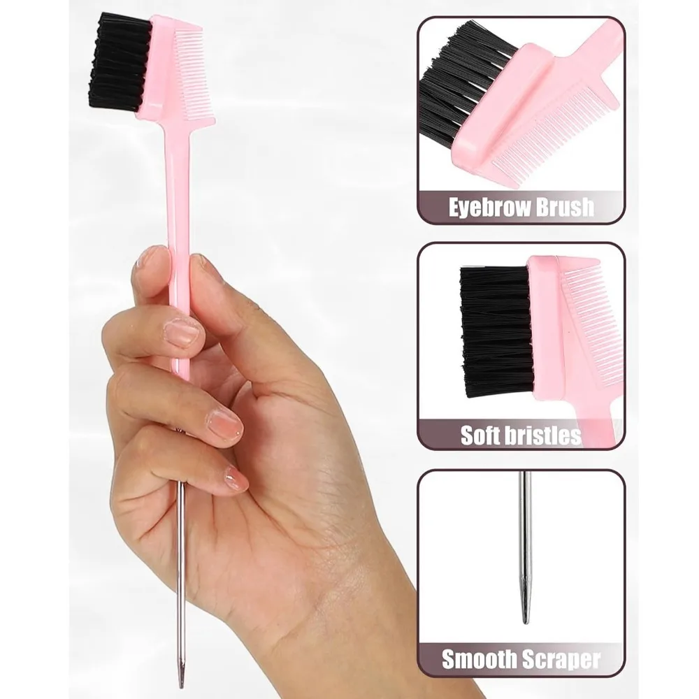 

5Pcs Candy Brush Hair Styling Set Wide-tooth Hairbrush Hairdressing Tool Mist Water Spray Bottle Pointed Tail Scalp Massager