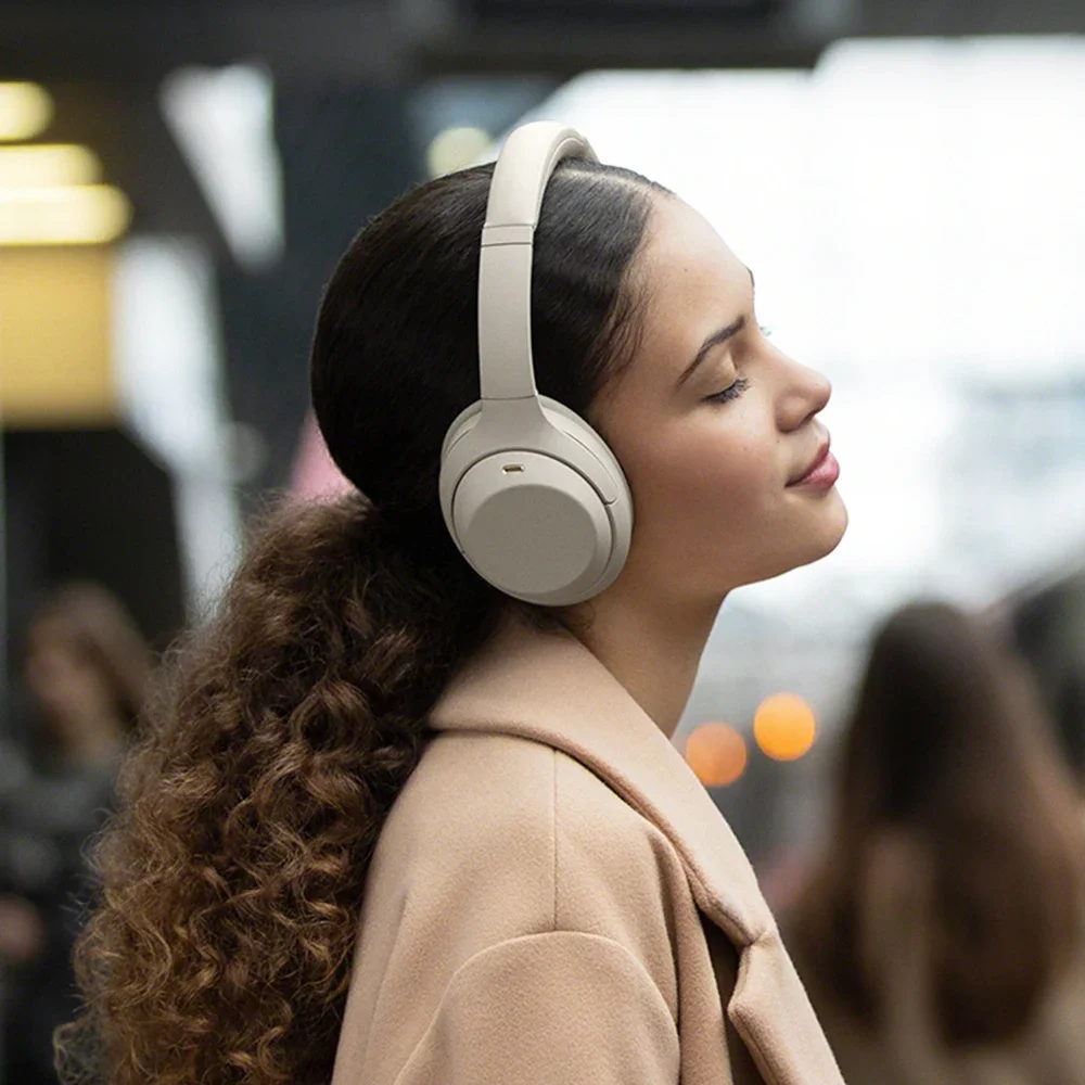 Diadema de repuesto para auriculares inalámbricos Sony WH-1000XM4 1000XM3, funda para diadema XM4 XM3, Kit de piezas de reparación de cojín de espuma viscoelástica