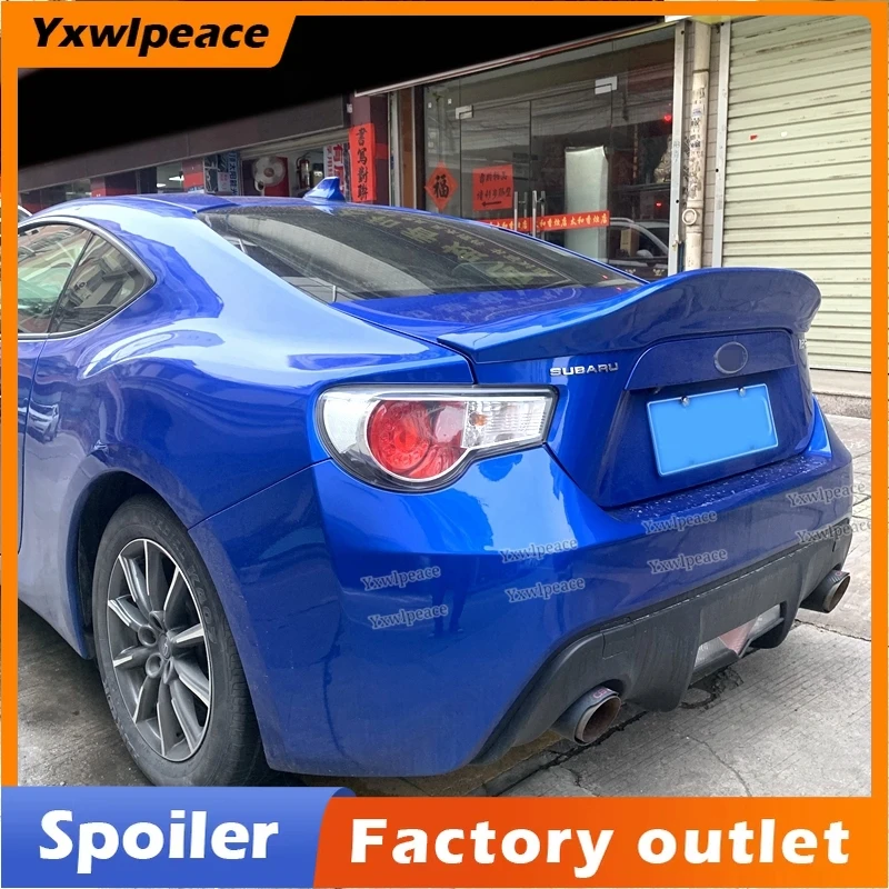 

For Scion FR-S Toyota GT86 Subaru BRZ 2012-2018 ABS Plastic Rear Trunk Lip Spoiler Body Kit Accessories