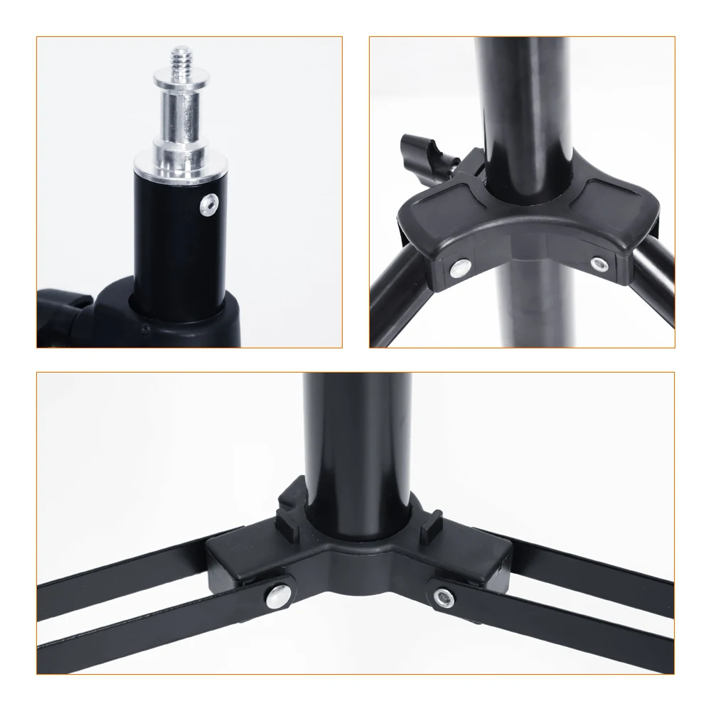 Godox 280 سنتيمتر 2.8 متر 9FT برو الثقيلة ضوء موقف ل فريسنل التنغستن ضوء محطة التلفزيون استوديو صور استوديو حوامل