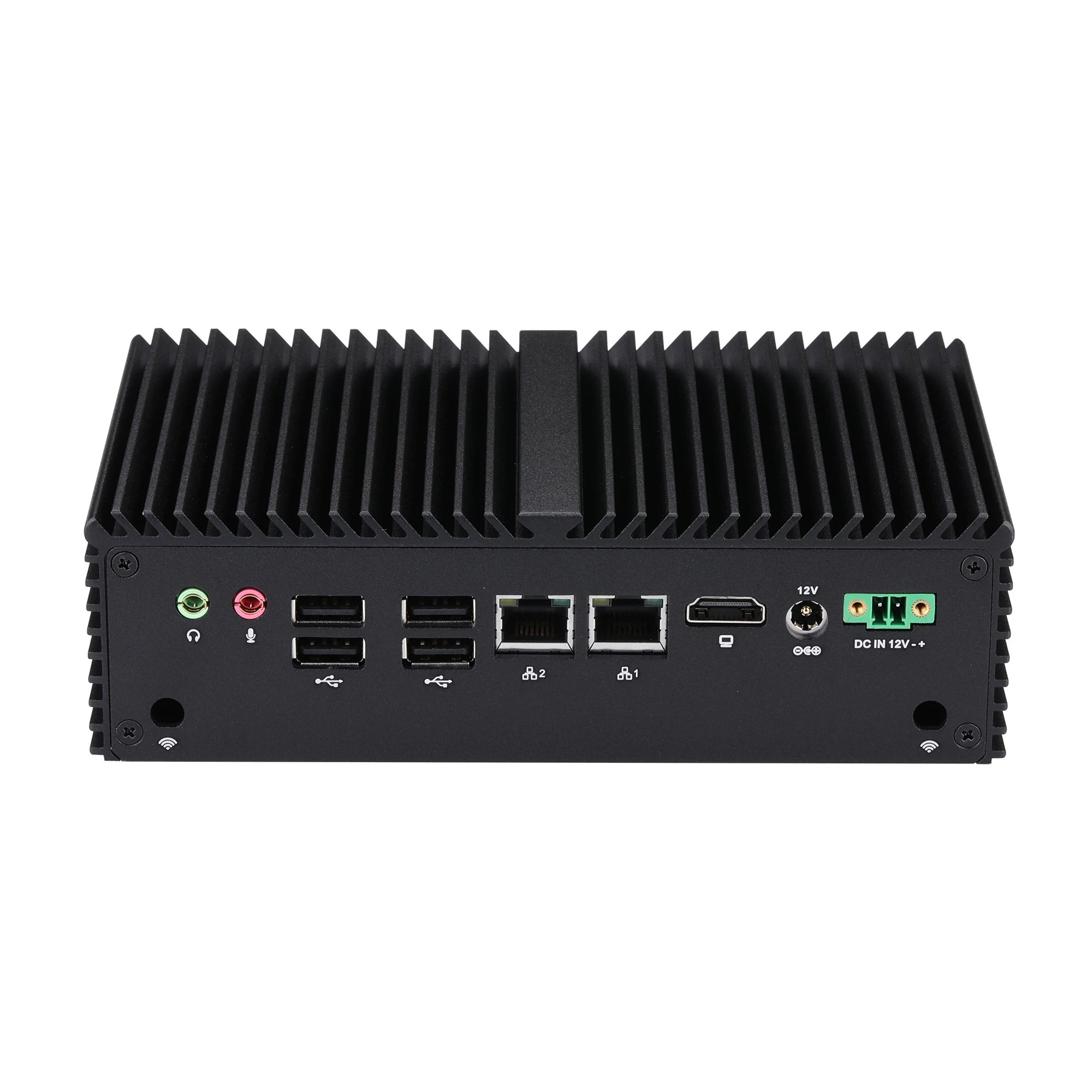 Qotom Q790C Mini PC senza ventola Celeron J6412 dual lan Linux Mini computer desktop