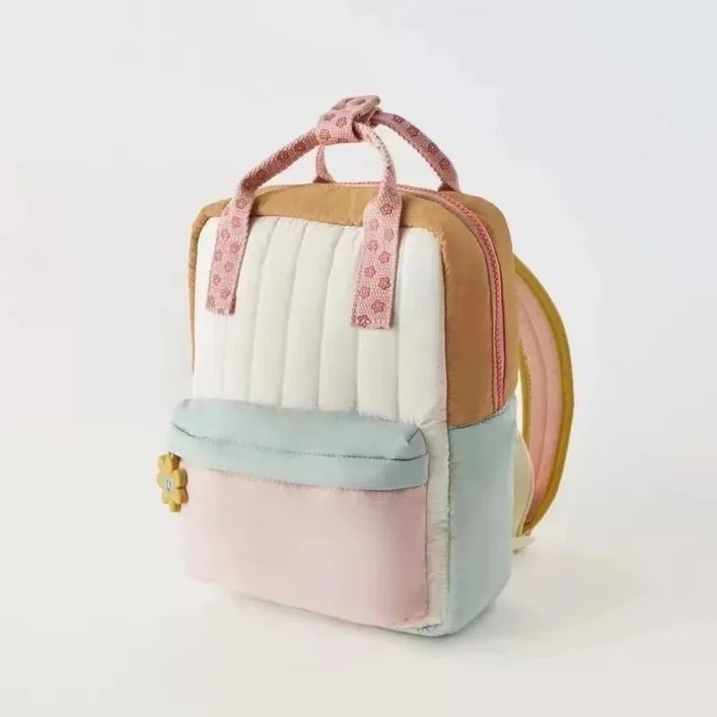 

New Lightweight Children's Backpack Shopping Children's Cute Sun Flower Hanging Decoration Collocation Color Small Schoolbag