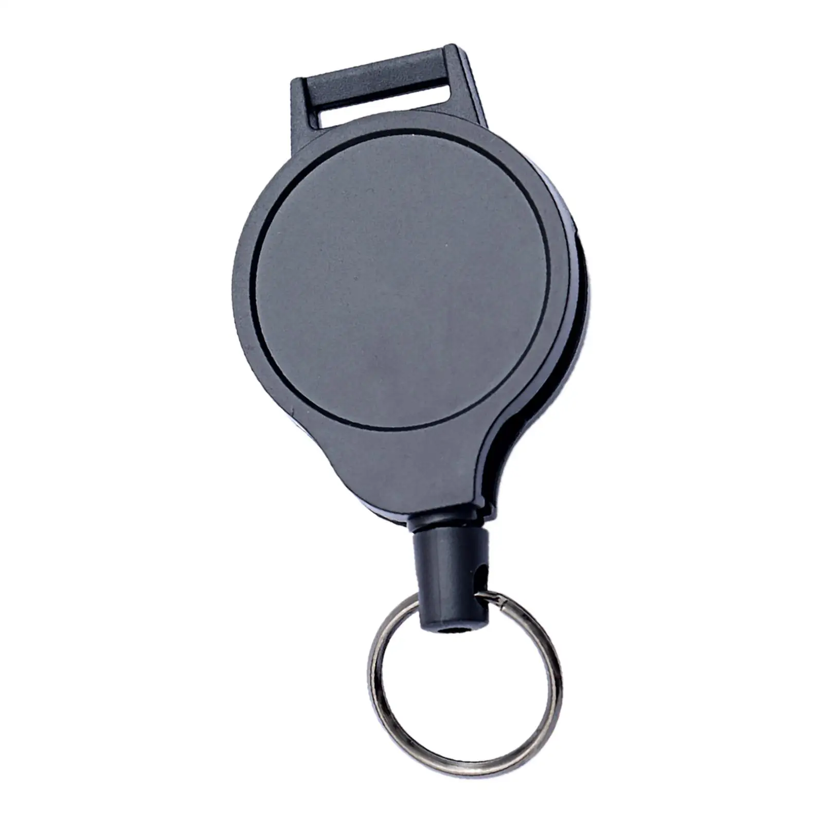 Heavy Duty Retractable Keychain Lightweight with Steel Cord Waist Key Chain