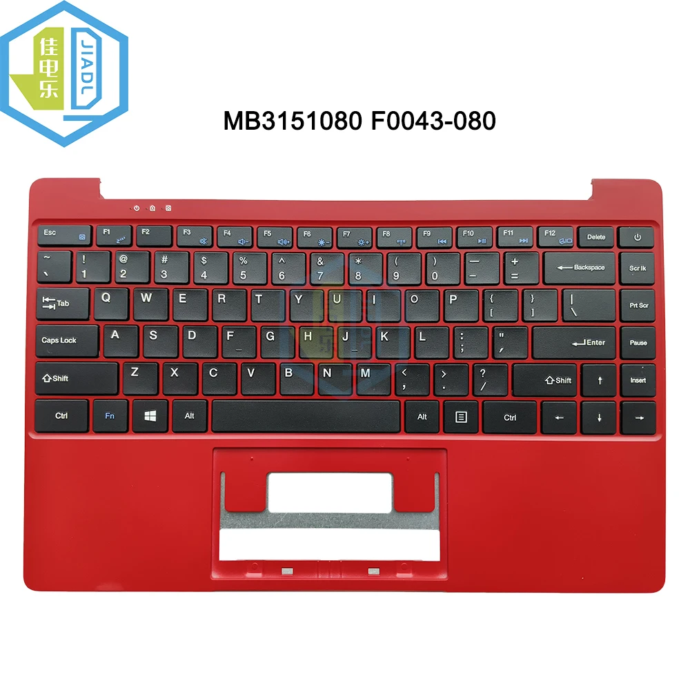 

Новый американский английский верхний чехол QWERTY с клавиатурой и упором для рук для IPASON MB 3151080 F0043-080 Клавиатура для ноутбука без подсветки