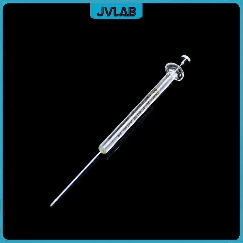 Microsampler Microliter Syringes 25ul Micro-injector Syringe 0.025ml Sharp Tip For Gas Chromatography Injector Flat Tip For HPLC