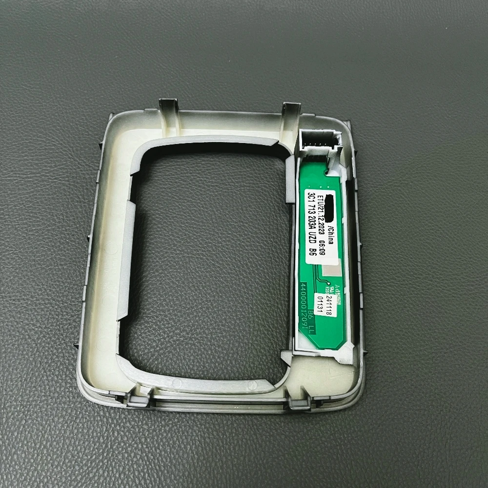 Para VW PASSAT B6 coche DSG perilla  palanca  cambios marco cromado 2005-2011 accesorios  coche 3C1 713 203 A 3C 1713203   A