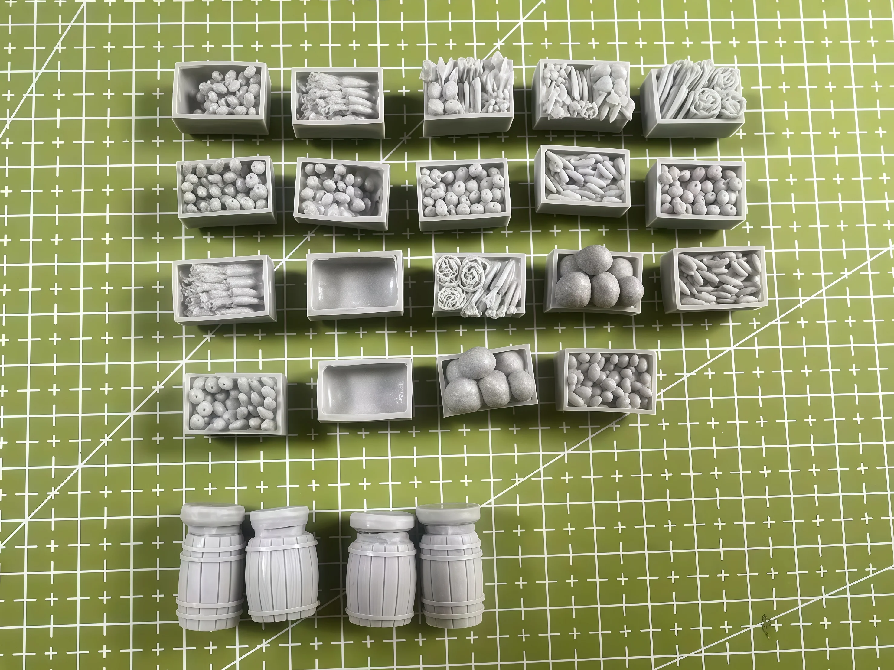 1/35 Cast Resin Model, Scene Model Making Props Resin Supplies Gk, Uncolored Model