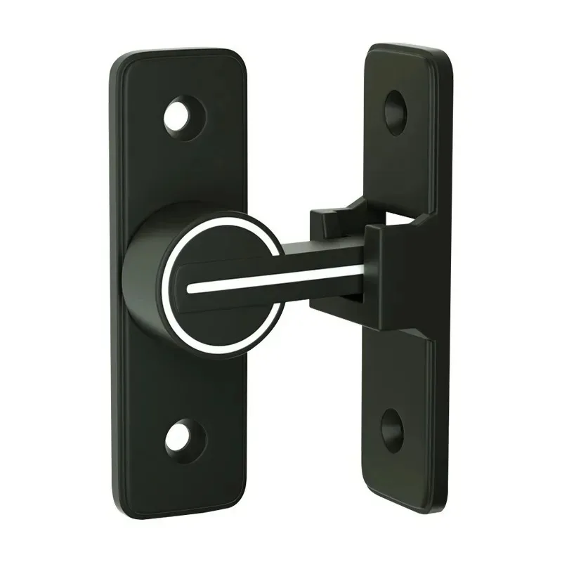 

1PCS Interior Door Bolt Luminous Bolt old-fashioned Surface-mounted Room Roor Latch 90 Degree 180 Degree Heavy-duty Lock