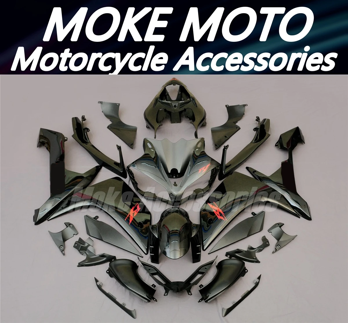 

Motorcycle Fairings Kit Fit For Yzf R1 2007-2008 Bodywork Set High Quality ABS Injection NEW Black Red