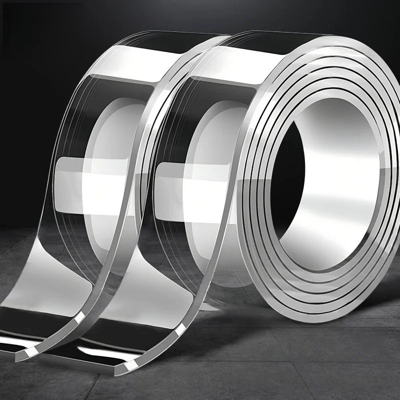 3/5/10/15m Nano Double-Sided Tape, Super Strong Waterproof, Transparent, Traceless, Thickened, Reusable Decorative Tape, Household Fixing Tool, Party Scene Decoration, DIY view 2