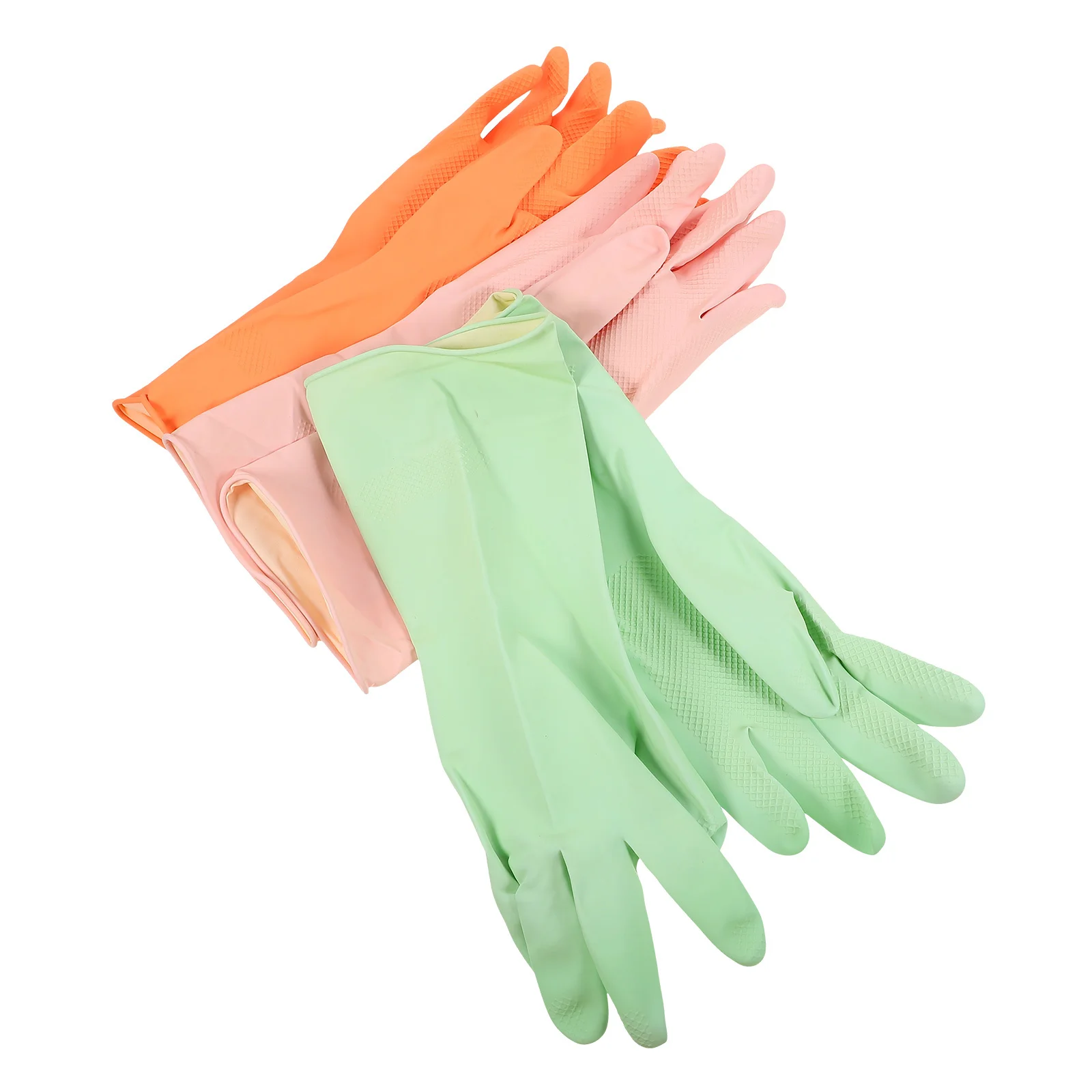 

Reusable Anti-Slip Dishwashing Gloves Long Kitchen Cleaning Gloves For Household Car Wash Clothes Washing