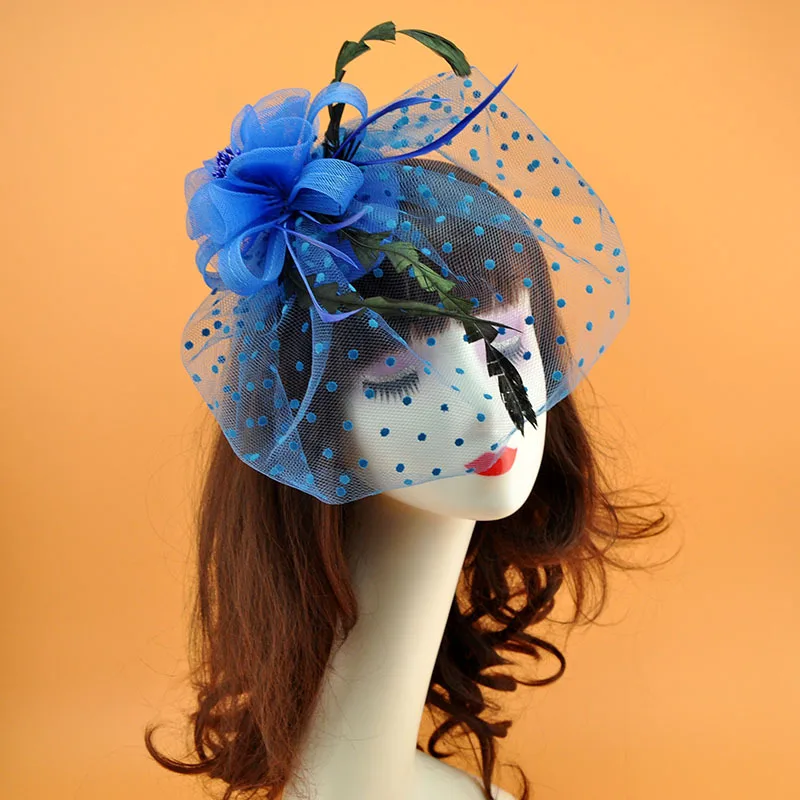 Sombreros nupciales DE BODA Vintage para mujer, velos de cara para cena, jaula de pájaros, accesorios para el cabello de boda, novedad de 2022