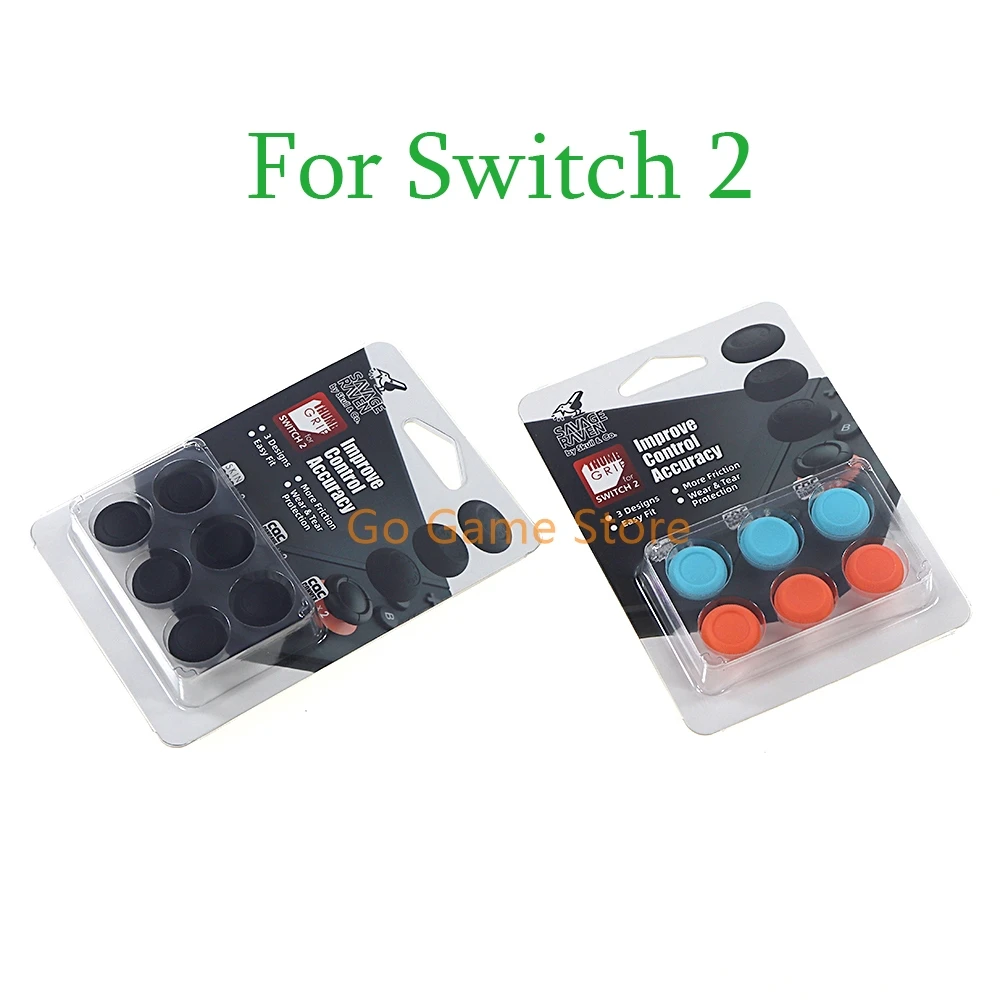 5 مجموعات لـ Switch2 6 في 1 Skull & Co. مجموعة قبضة الإبهام لجهاز نينتندو سويتش 2 NS2 غطاء عصا التحكم Thumbstick