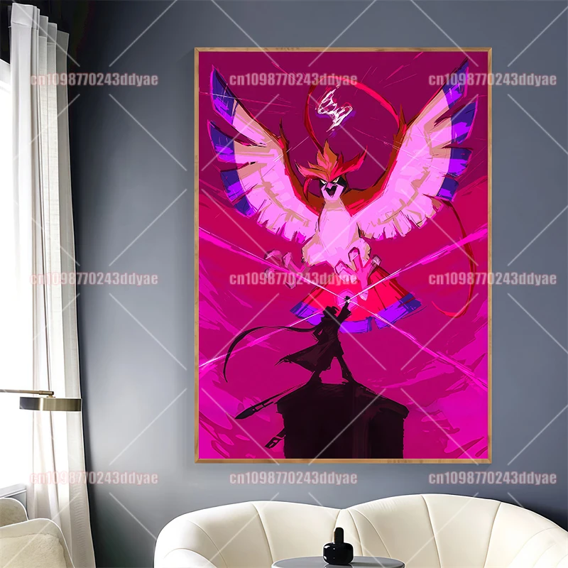 Pokémon Poster Canvas Print Trend Comic Home Wall Art Modern Living Room Gift for Friends Decorative Painting Aesthetics view 6