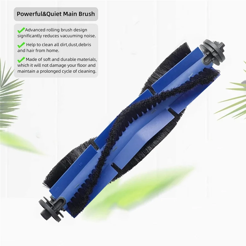 Remplacement de filtre Hepa de tissu de vadrouille de brosse latérale principale pour l'aspirateur hybride Eufy Robovac X8-A58E