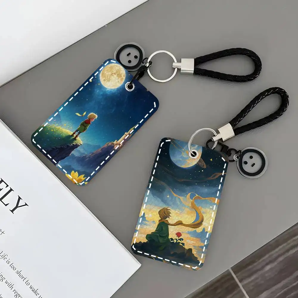 

Кожаный картхолдер-брелок «Наш Маленький Принц» для карт и ключей