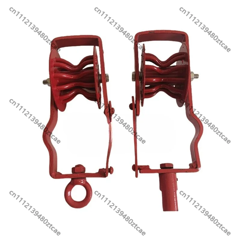 Cable Pulley Chair Aerial Construction Sliding Tool High Altitude Safety Sling Chair Optical Cable Hanging Construction Trolley