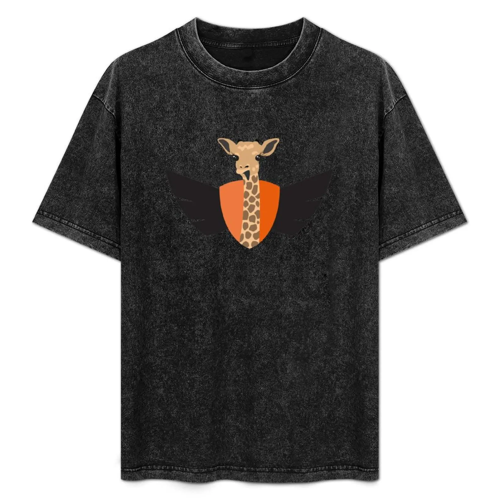 

Giraffe Logo T-Shirt Basic Short Sleeve T-Shirt for Men