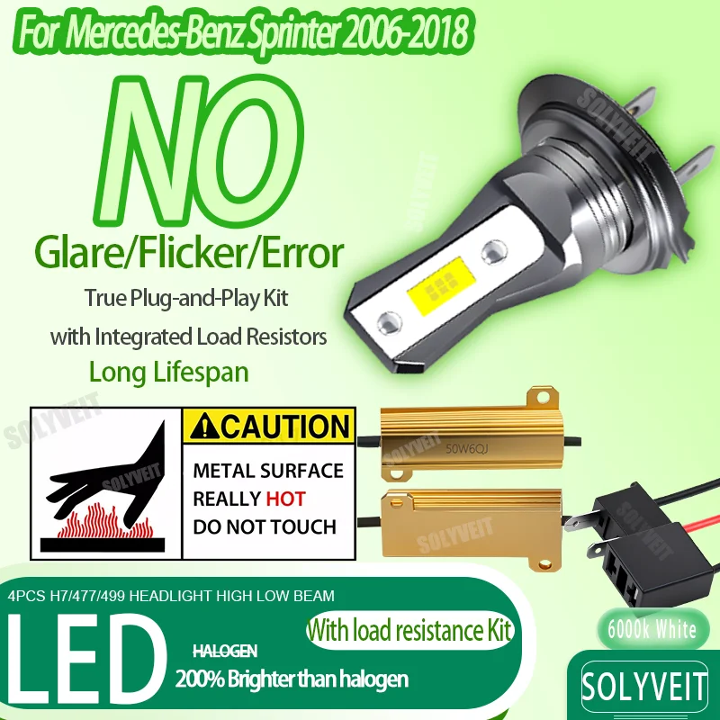 

Simple, Powerful, Reliable: 12V LED with Full Warranty For Mercedes-Benz Sprinter 2006-2011 2012 2013 2014 2015 2016 2017 2018