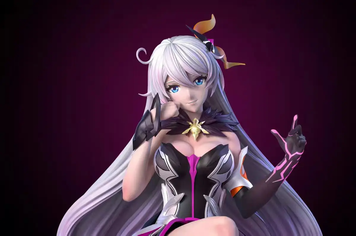 【Preventa】Honkai Impact3 Kiana Kaslana Figurales de anime Escultura de personaje del juego Figuras de estatua de acción Juguete de modelos coleccionables