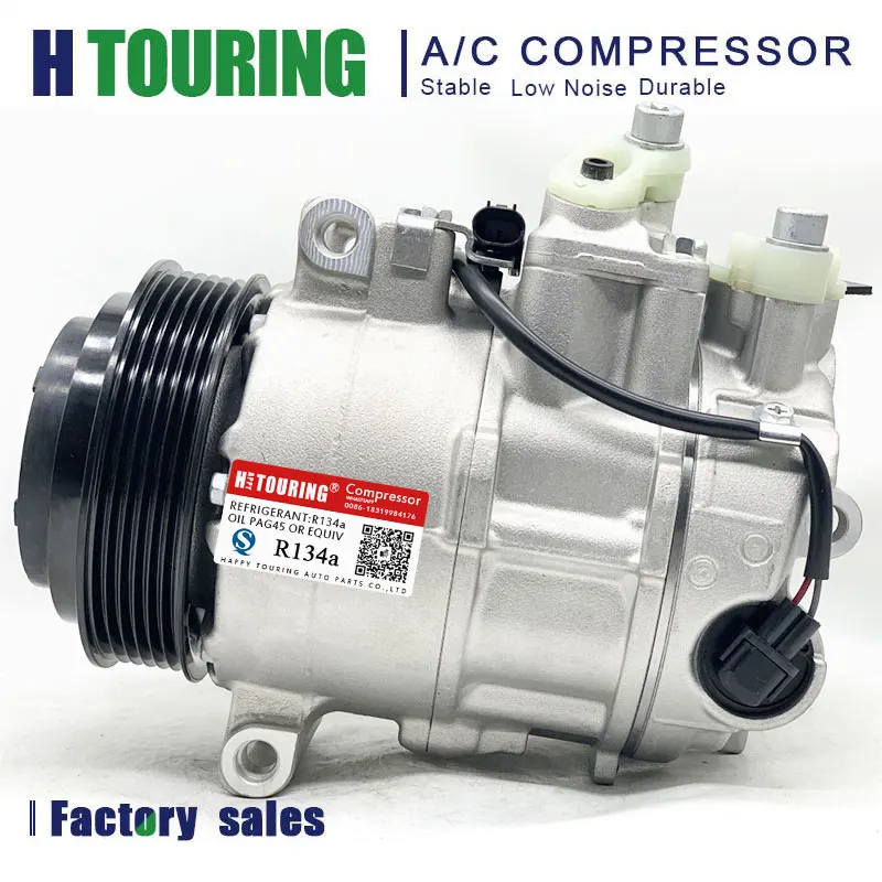 

​ Компрессор кондиционера переменного тока для Mercedes Benz C230 C300 C350 C63 E350 E300 E63 W212 W204 W172 GLK300 GLK350 SLK350 A 0022307311 0022307311