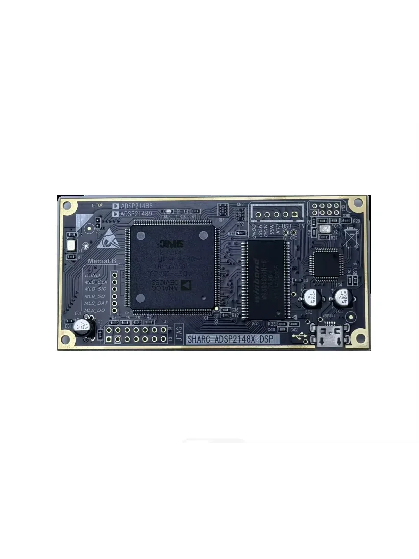 DSP elektronische frequentieverdeler ADI SHARC ontwikkelingsbord ADSP-21489 ontwikkelingsbord