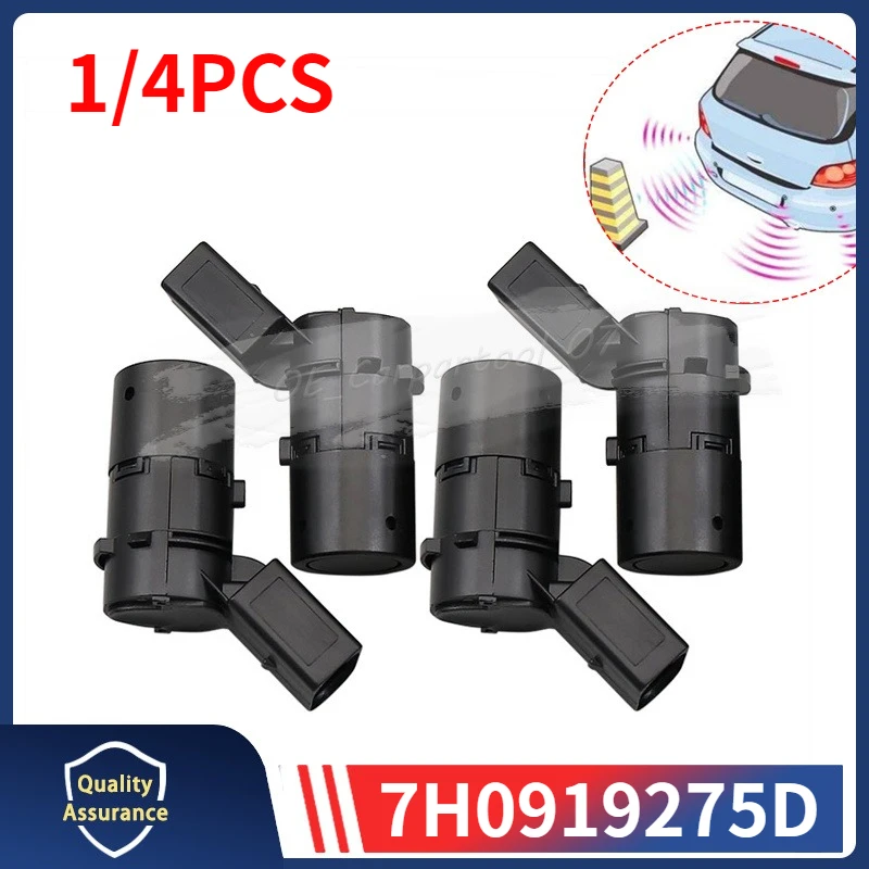 7H0919275D For Audi A3 S3 Sportback Quattro A4 A6 S4 Avant PDC 1/4PCS Parking Reverse Assist Sensor 4B0919275F