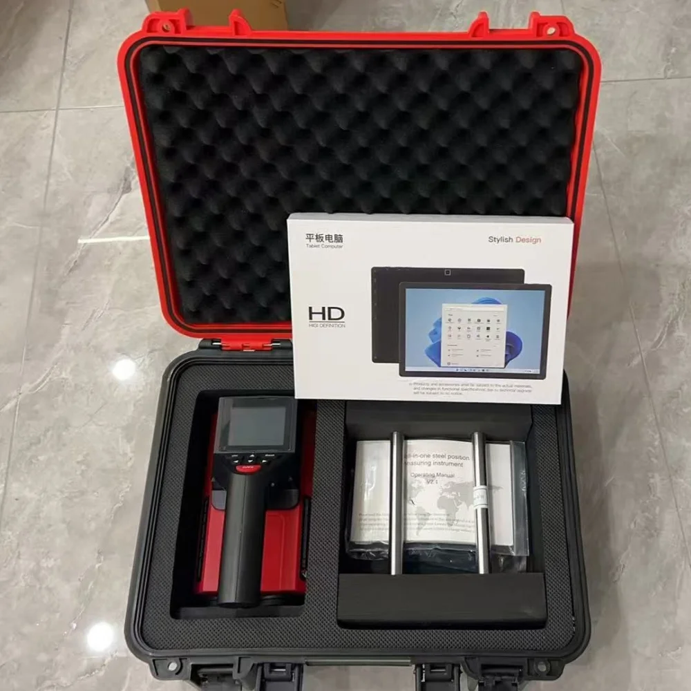 Integrated Industrial Rebar Scanner Metal Detector 3D R800 for Construction 6-50mm Diameter Range Battery Powered High Accuracy