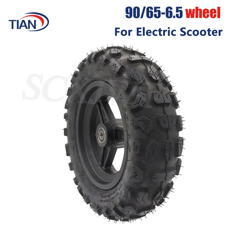 

11 дюймов внедорожная шина электрический скутер снег надувная бескамерная шина 90/65-6,5 для Dualtron Thunder Speedual Plus Zero 11X