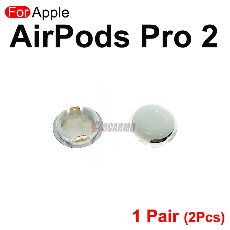 For Apple AirPods 1 2 3 Pro Pro2 Earphone Bottom Cap Charging Connector With Metal Contact Piece Repair Replacement Part