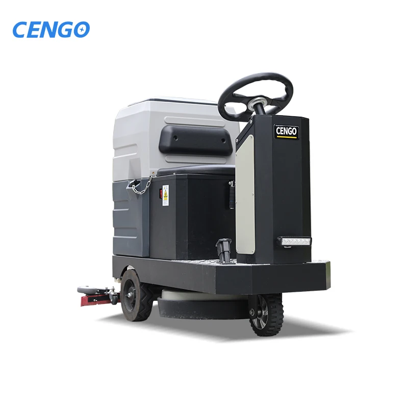 Factory Vacuum Pressure Washer with tank Cleaning Equipment Power Washer Commercial Warehouse Floor Scrubbing Cleaning Machine