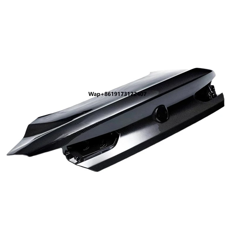 Luggage Compartment Lid with High-pressure Production Process for  M8 Upgrade Pk Style Dry Carbon Fiber Trunk Lid Car Kit